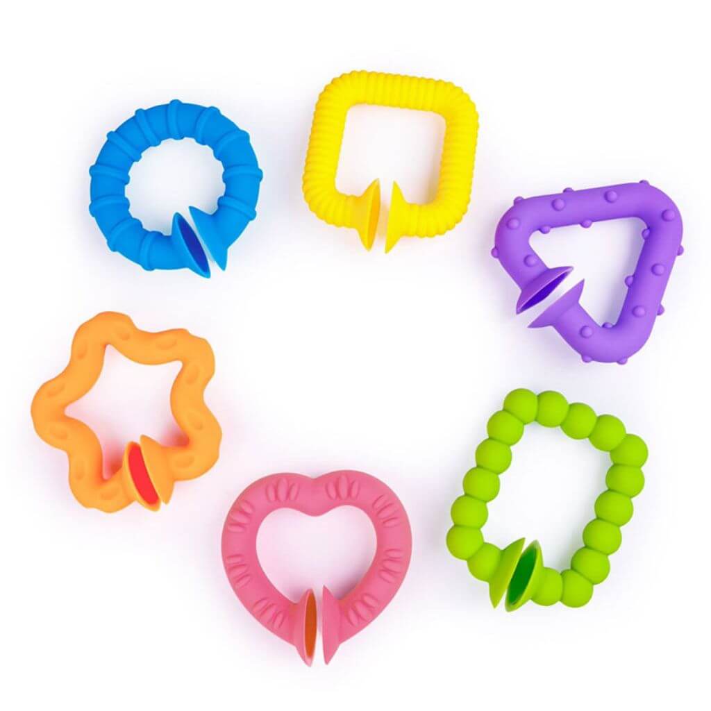 Sensory Textured Rings- Silicone