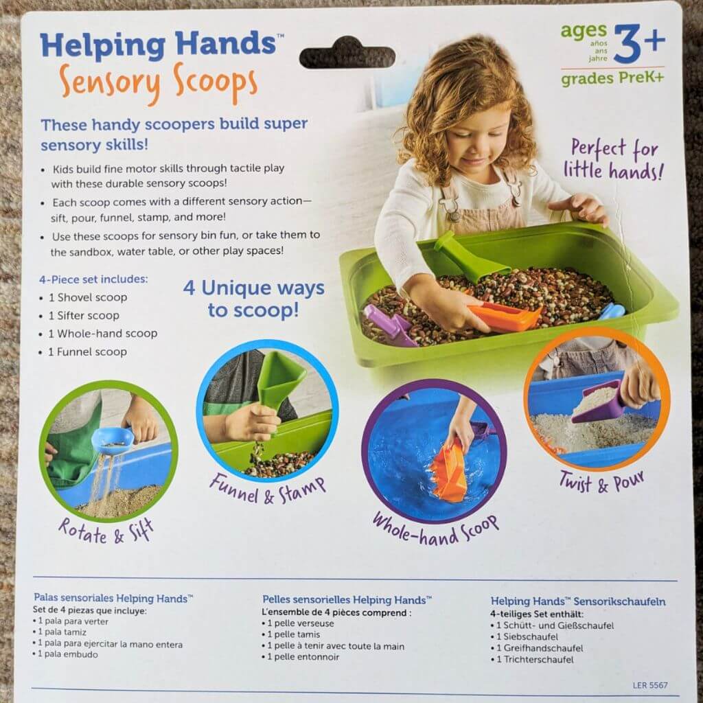 Sensory Scoops