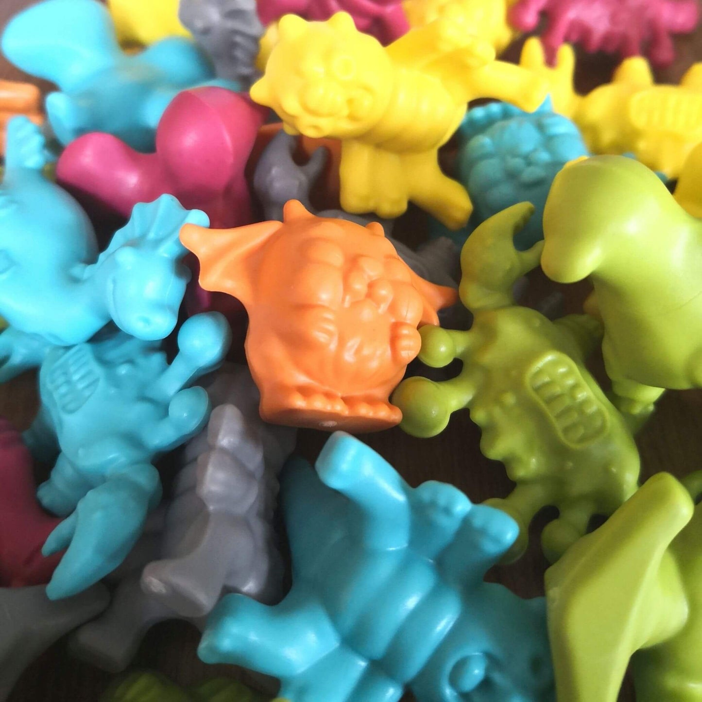 Monster Counters Jar and Tweezers