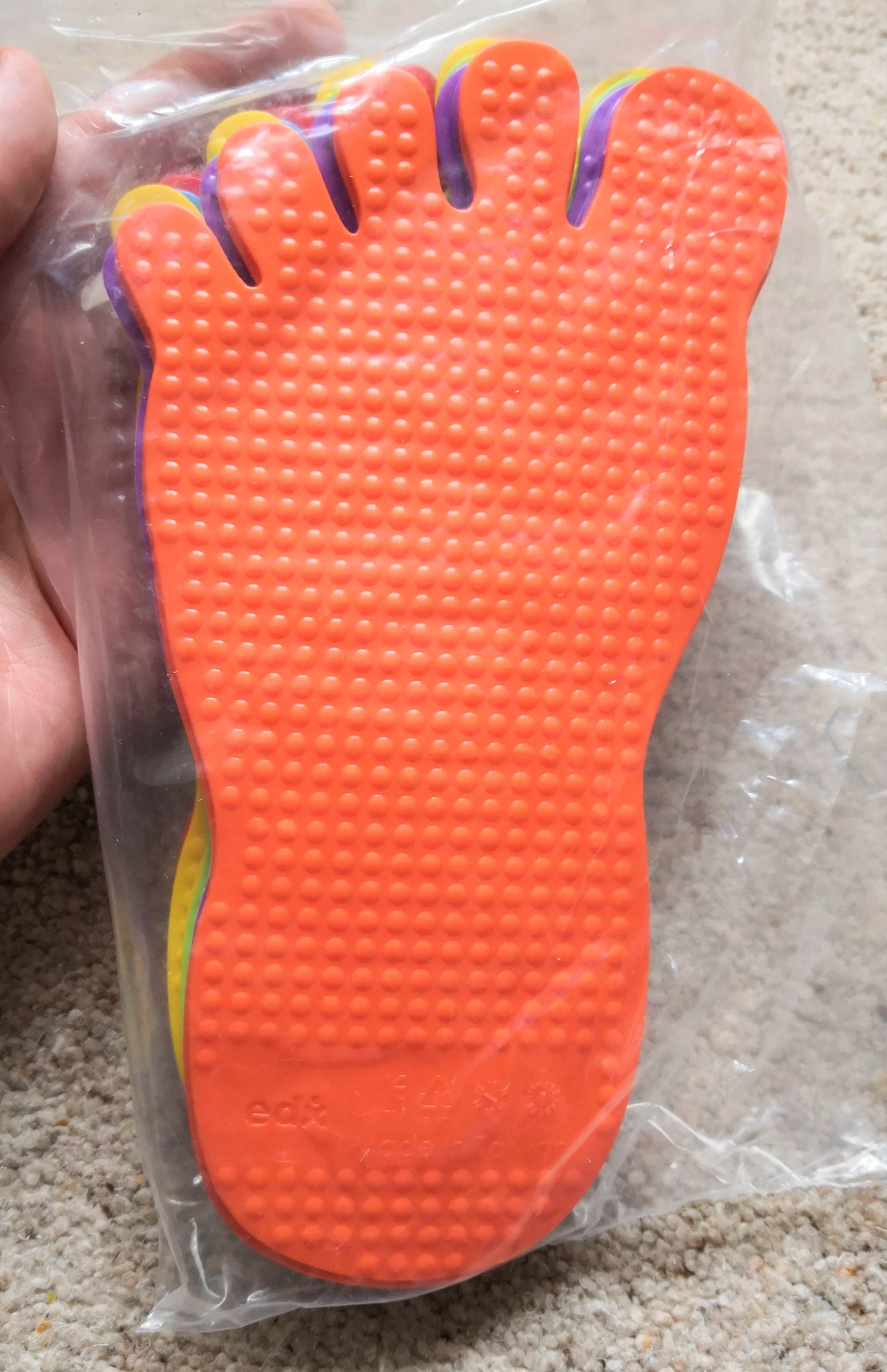Sensory Footprints set of 6