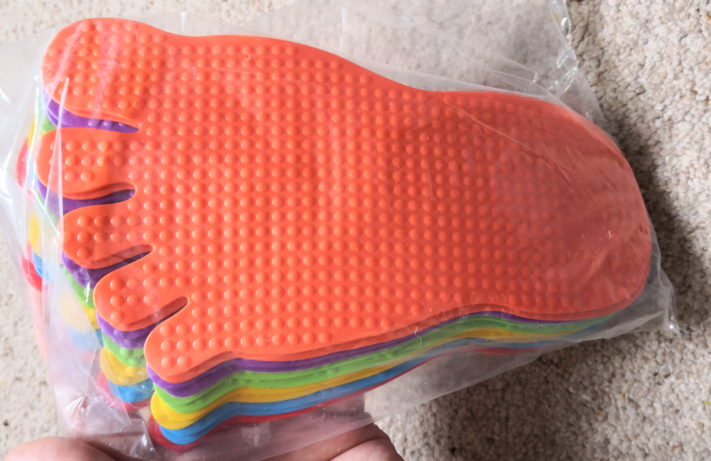 Sensory Footprints set of 6