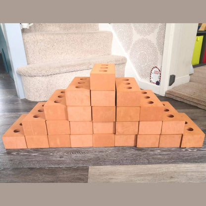 25 Piece Life Size Foam Bricks