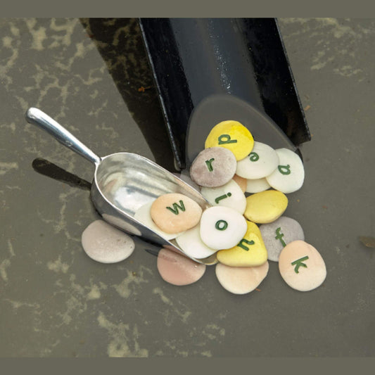 Alphabet pebbles