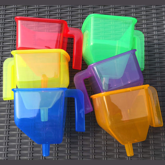 Translucent Colour Funnel Set