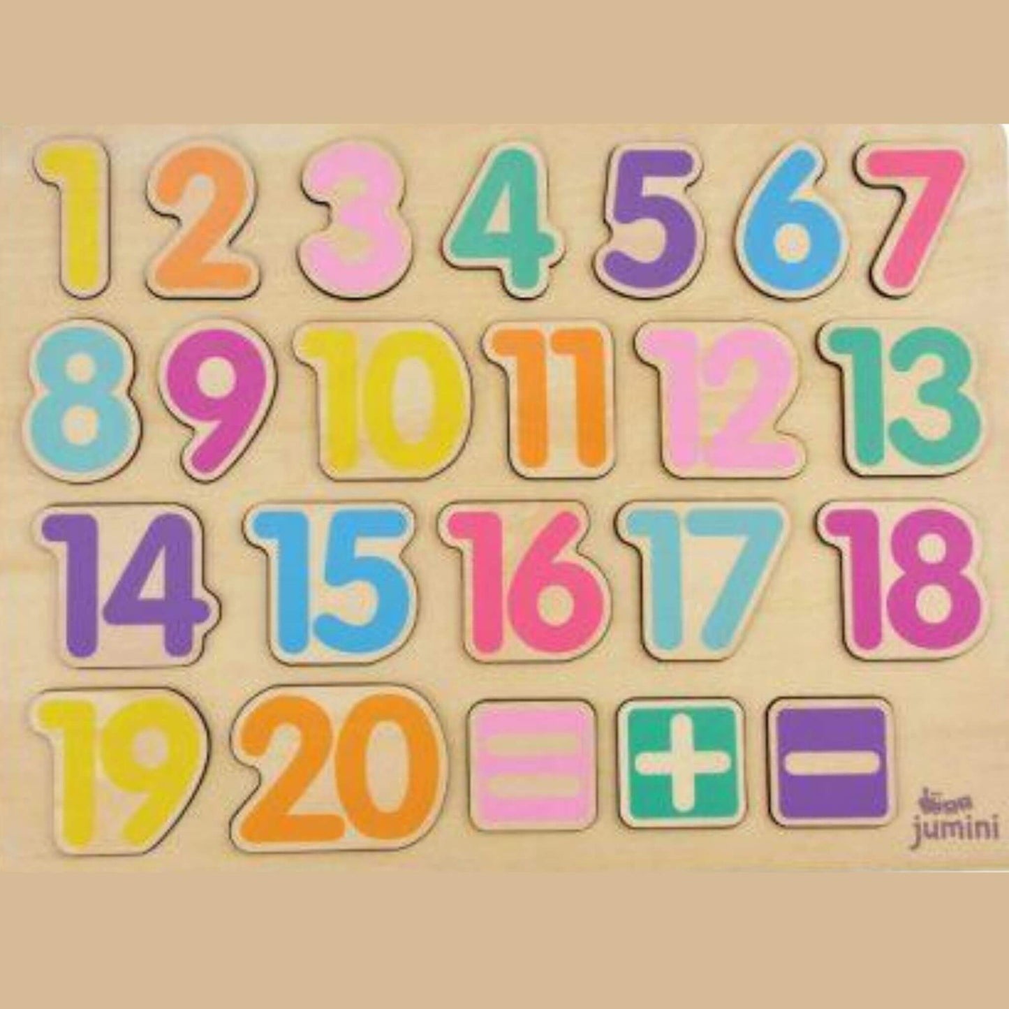 Number puzzle board