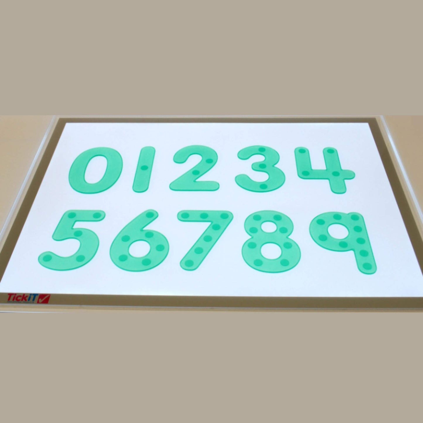 Silishapes silicone dot numbers