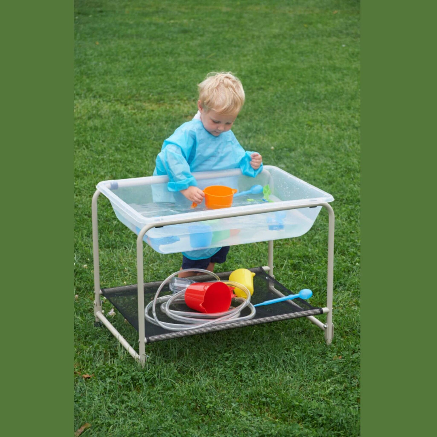 Clear sand and Water Tray with stand
