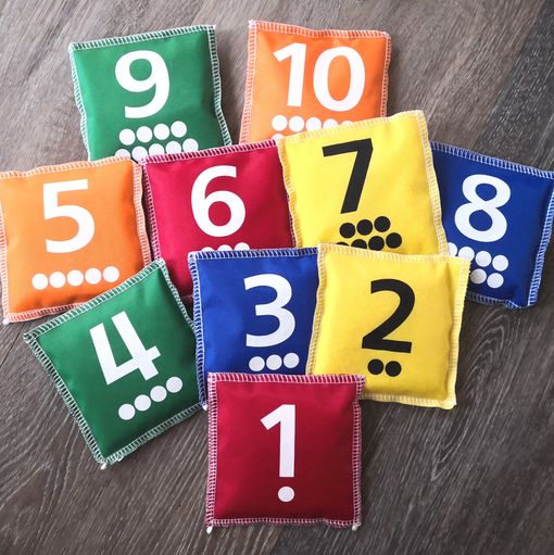 Number Bean bags