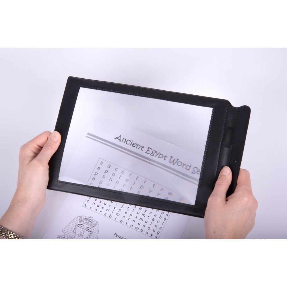 Sheet magnifier