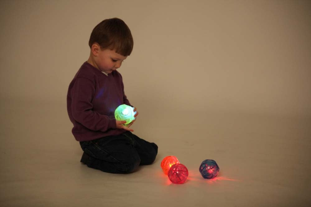 Sensory flashing balls - Irregular Bounce
