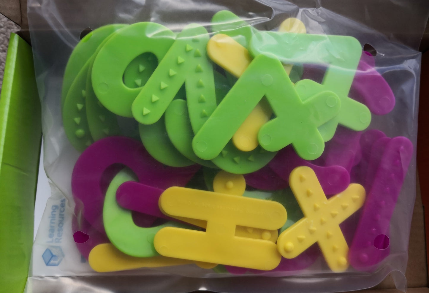 Tactile numbers with operations
