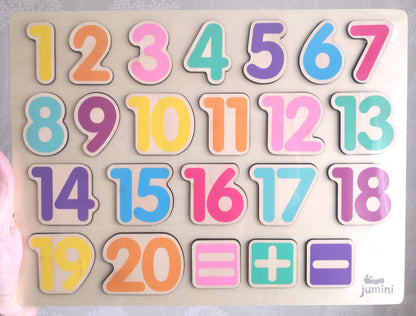 Number puzzle board