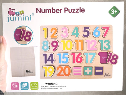 Number puzzle board