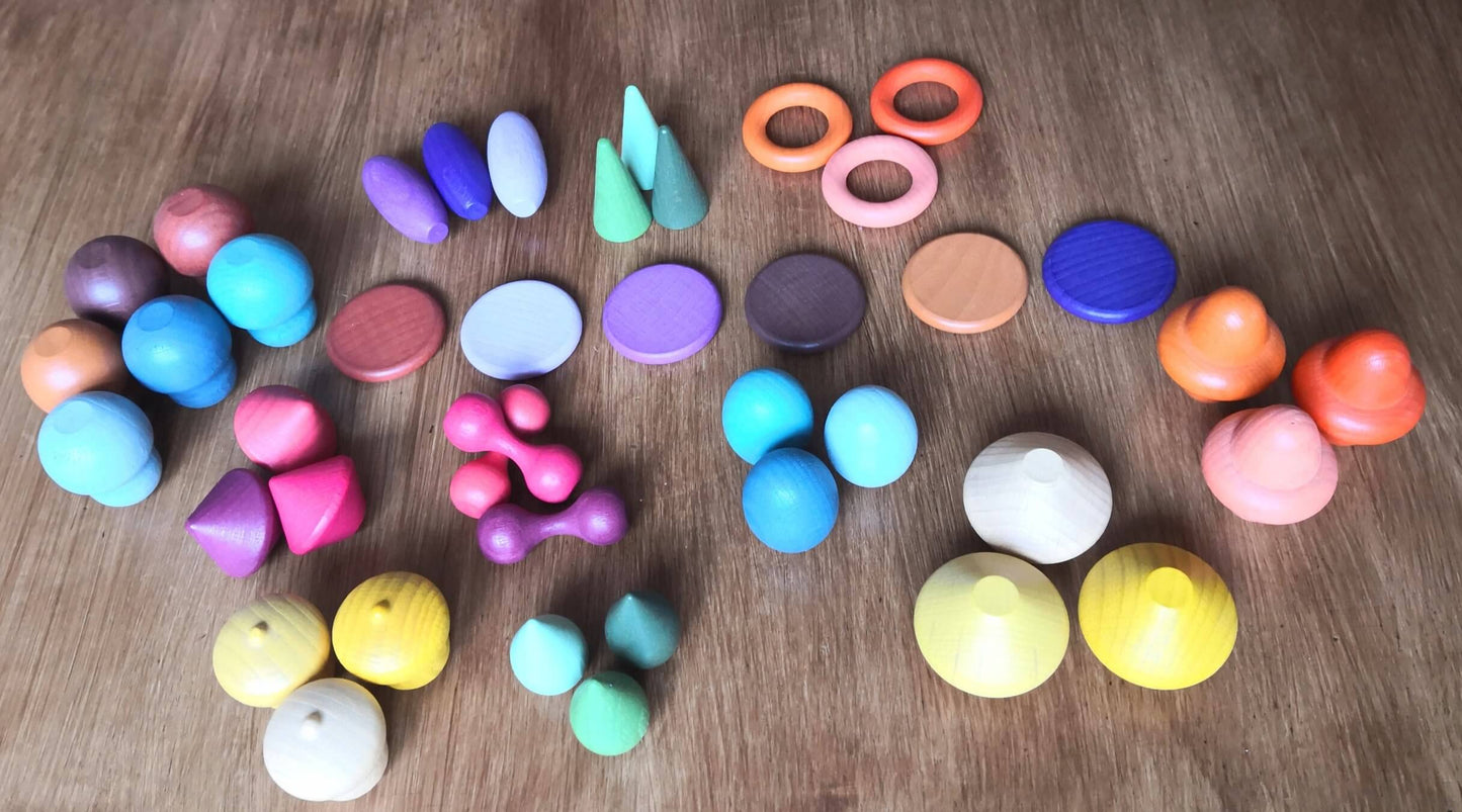 Wooden treasure taster set -  Pk42