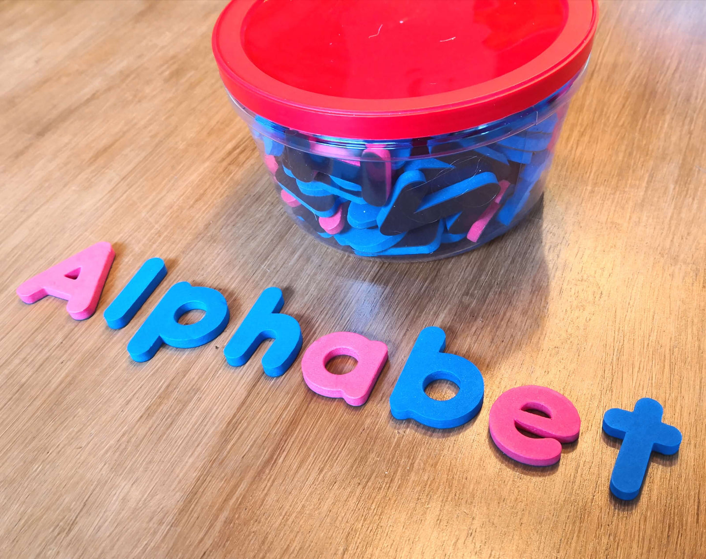 alphabet magnets for kids - upper & lowercase