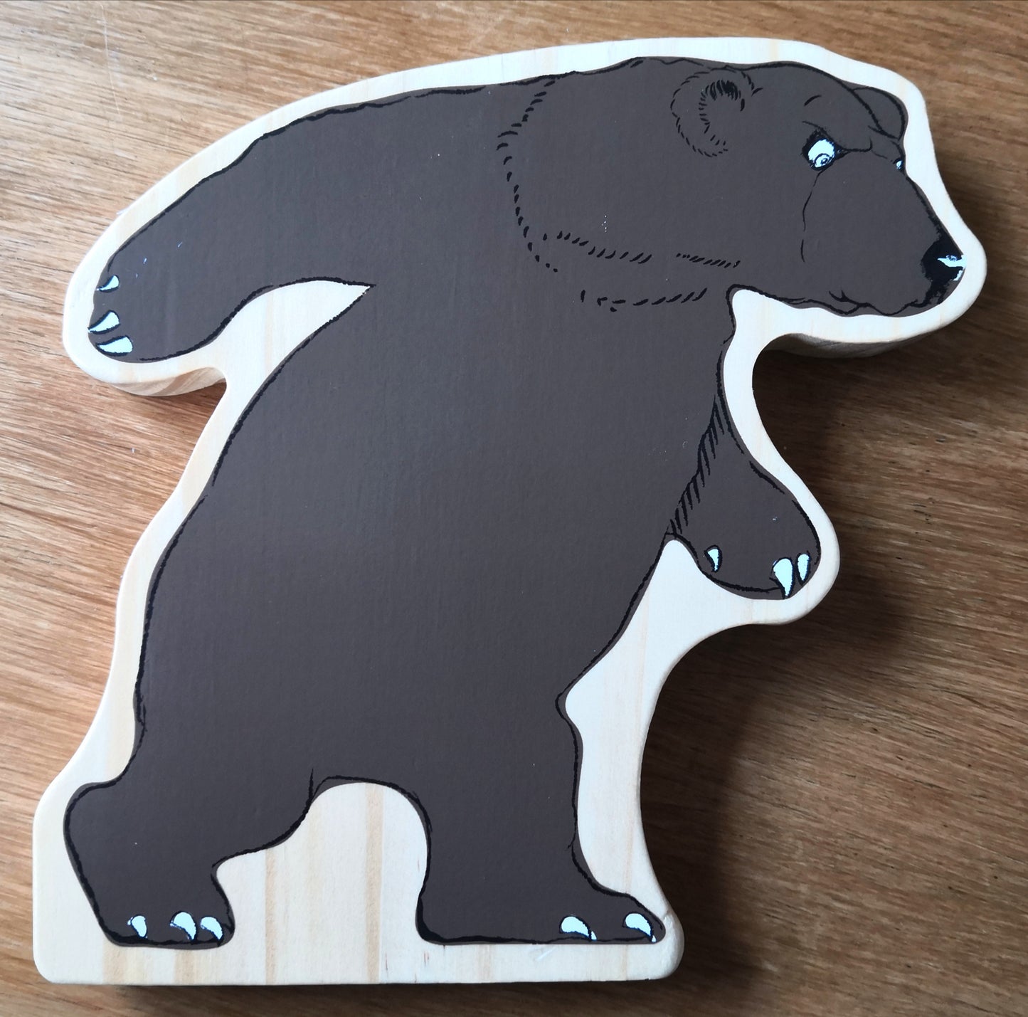 Bear Hunt Characters wooden