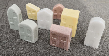 stone houses - small world EYFS