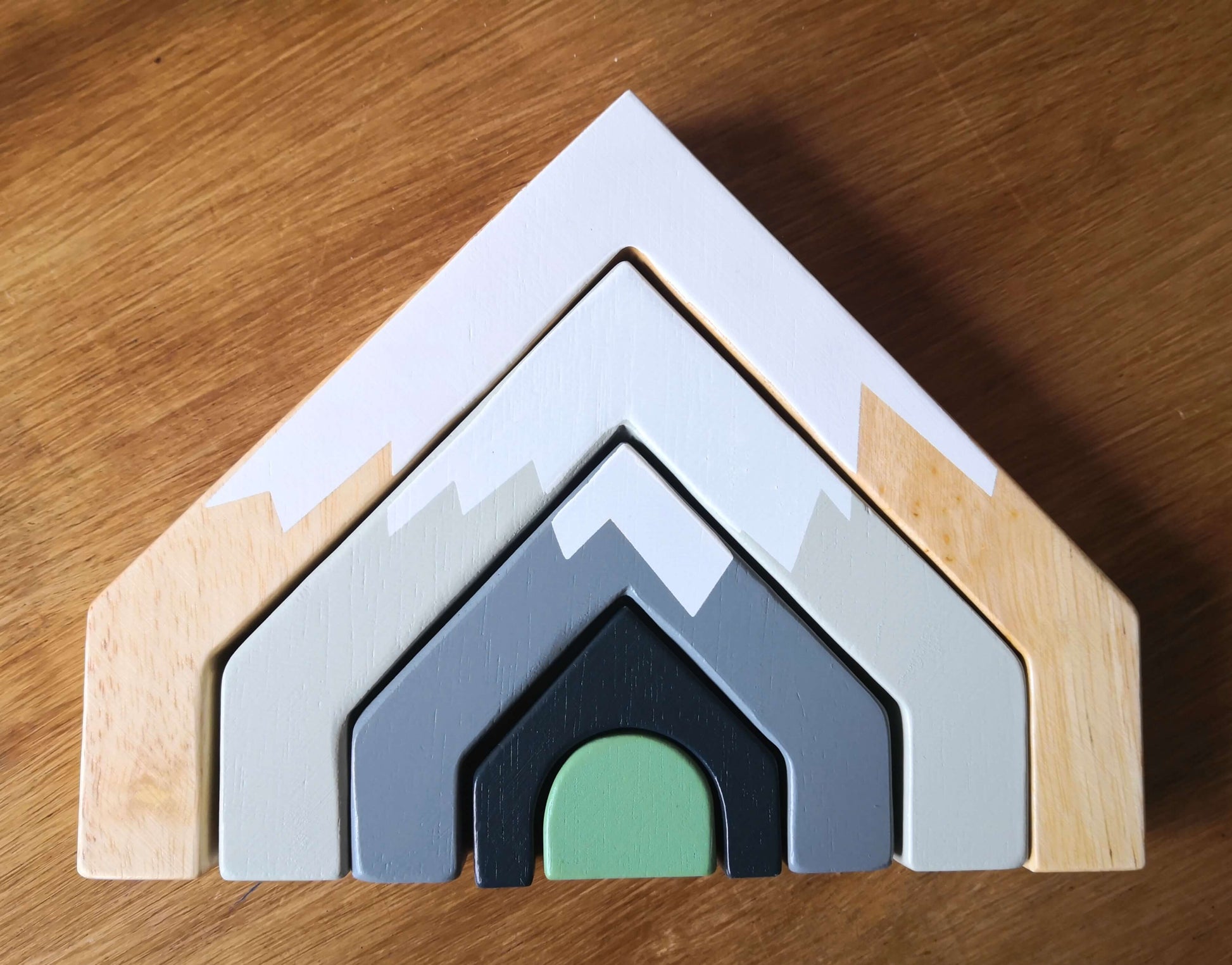 Mountain pass wooden arches -  Tender leaf toys