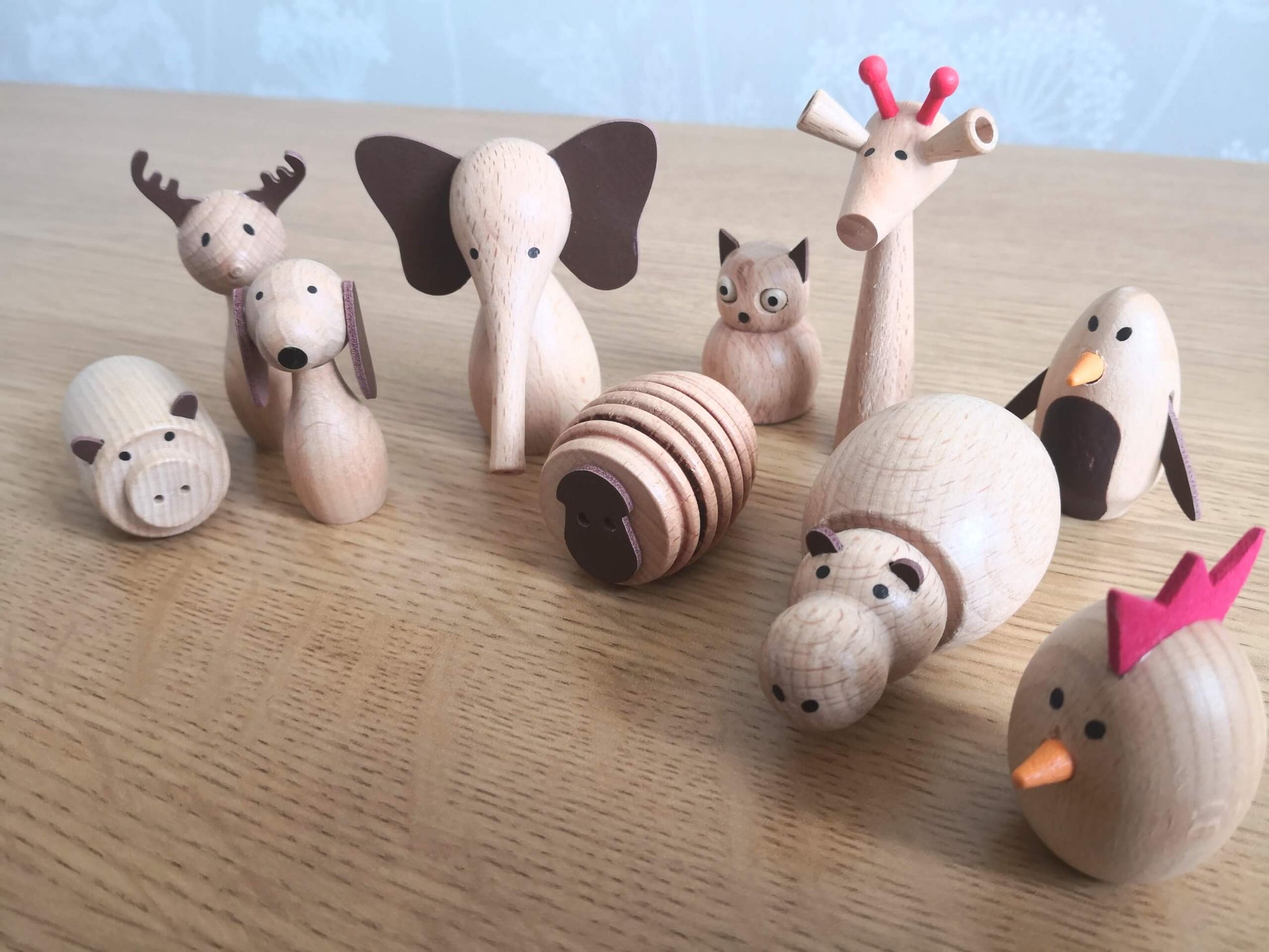 Wooden Animal Friends - Pk10