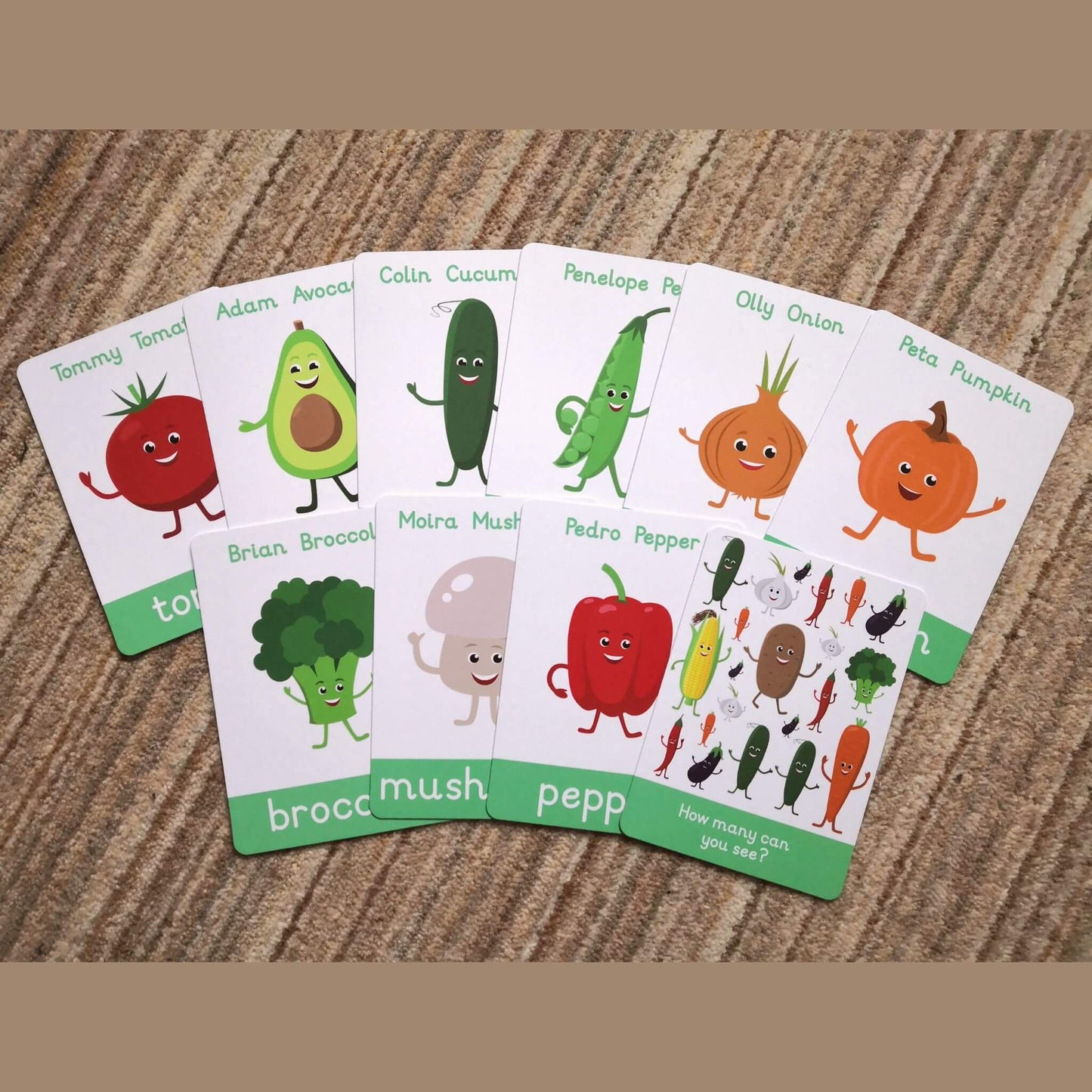 Vegetable Flashcards