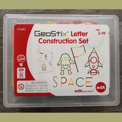 GeoStix Letter Construction Set