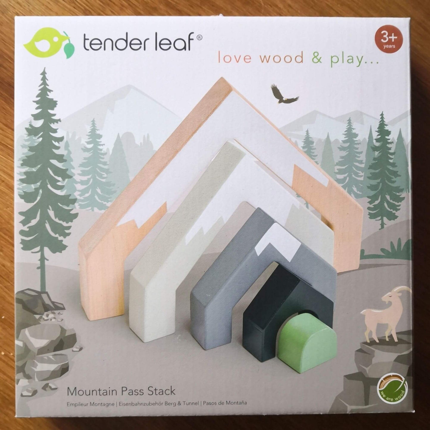 Mountain pass wooden arches -  Tender leaf toys