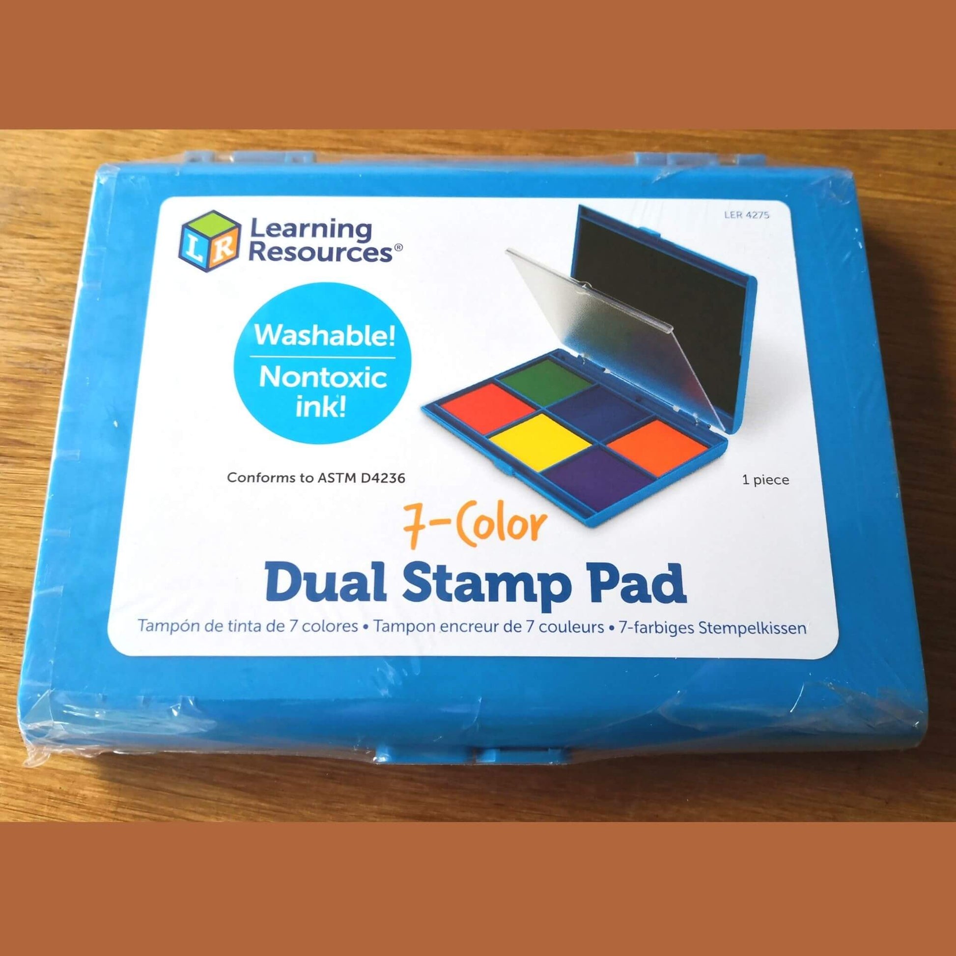 washable stamp pad -  learning resources