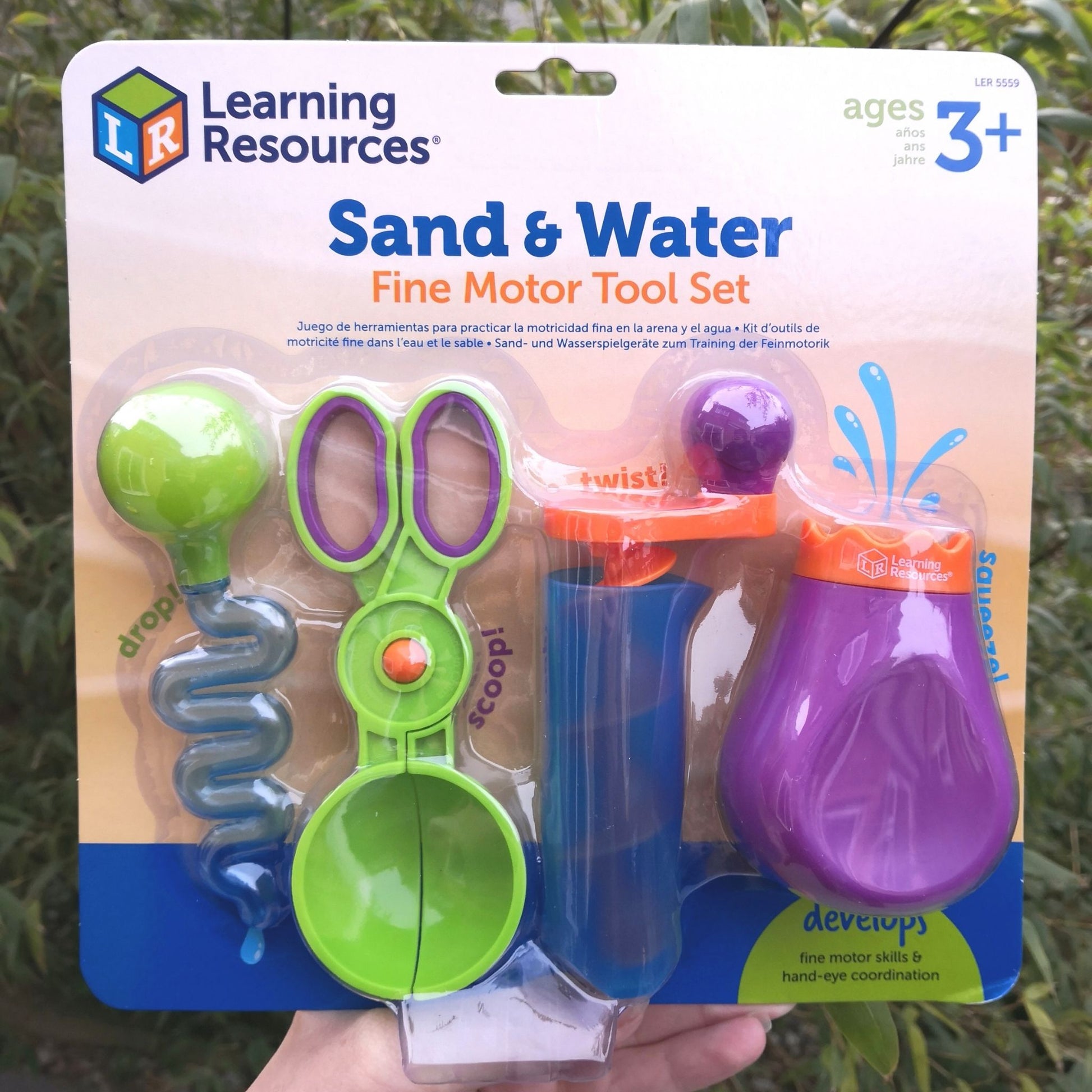 Sand and Water fine motor tool set