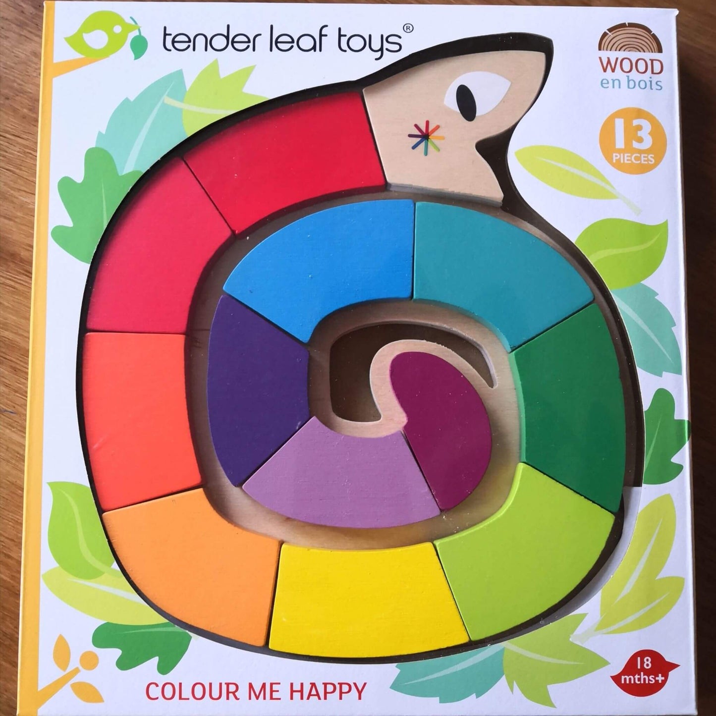 Colour me happy colour and shape sorter - Tender Leaf