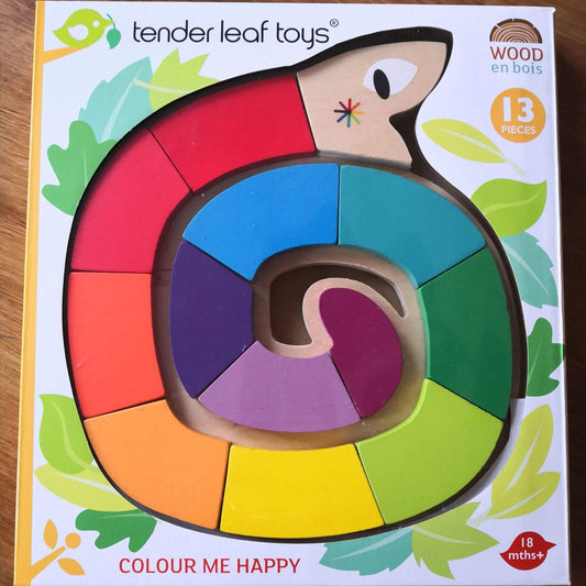 Colour me happy colour and shape sorter - Tender Leaf