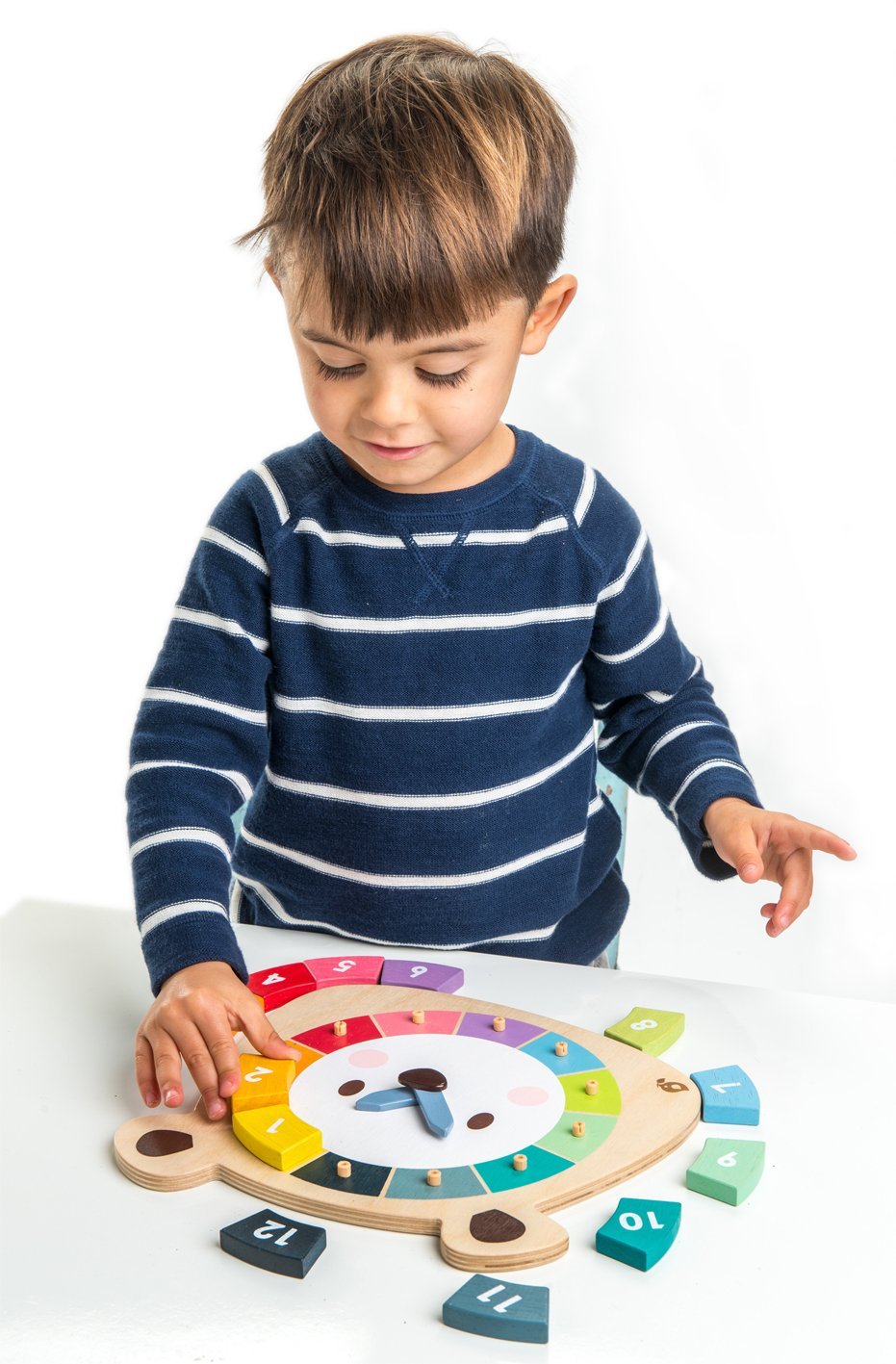 Bear colours clock - Tender leaf Toys