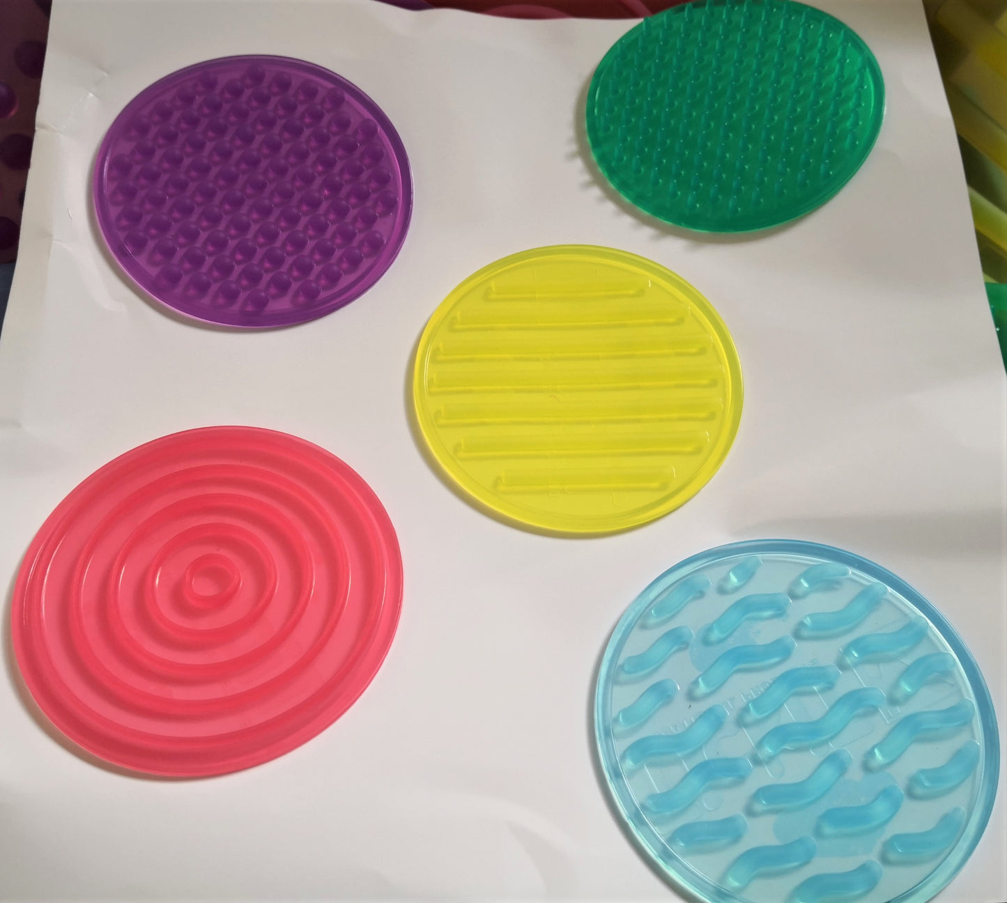 silishapes sensory circles set  - educational toys