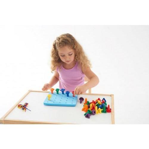 jumbo pegs and pegboard